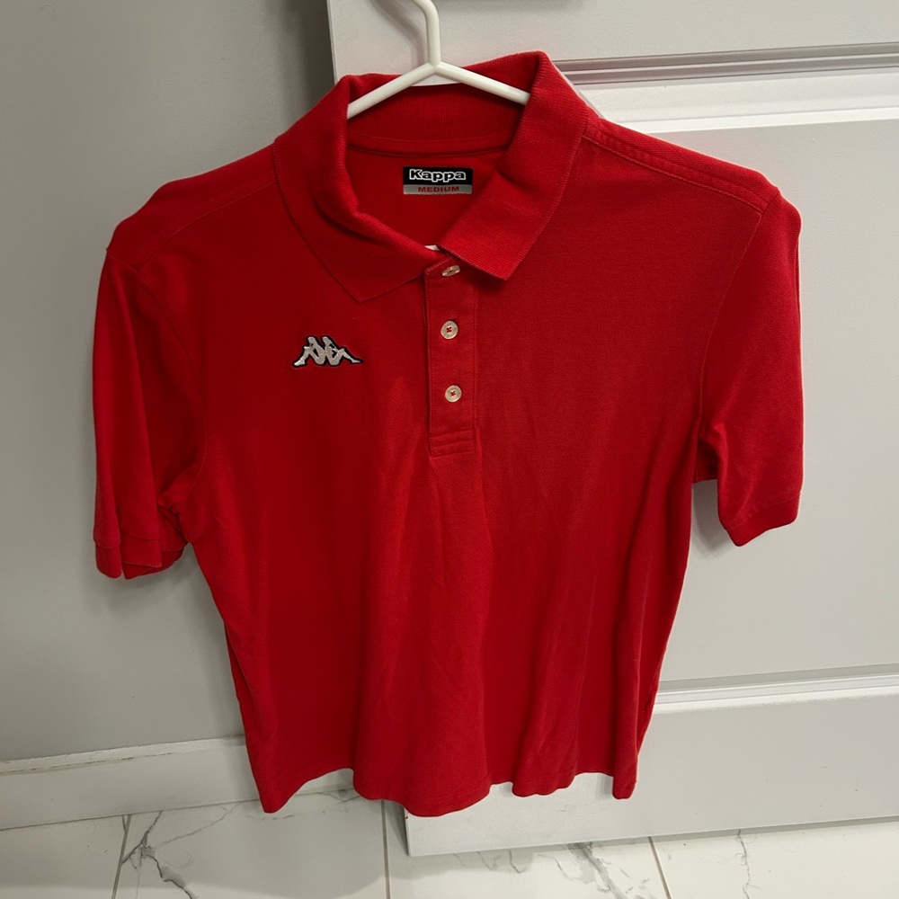 Kappa Classic Red Polo Shirt